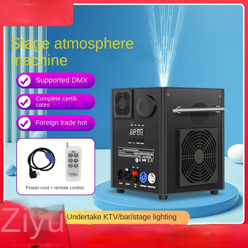 Stage electronic spray painting machine, special effects starlight machine, fireworks waterfall machine,machine, cross-border