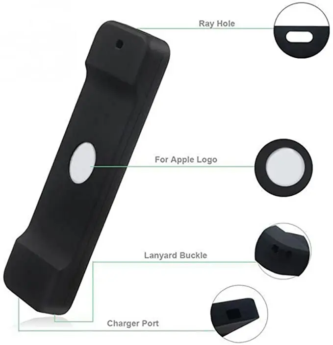 Silicone Shock Proof  TV 4th Generation Remote Cover Remote Case