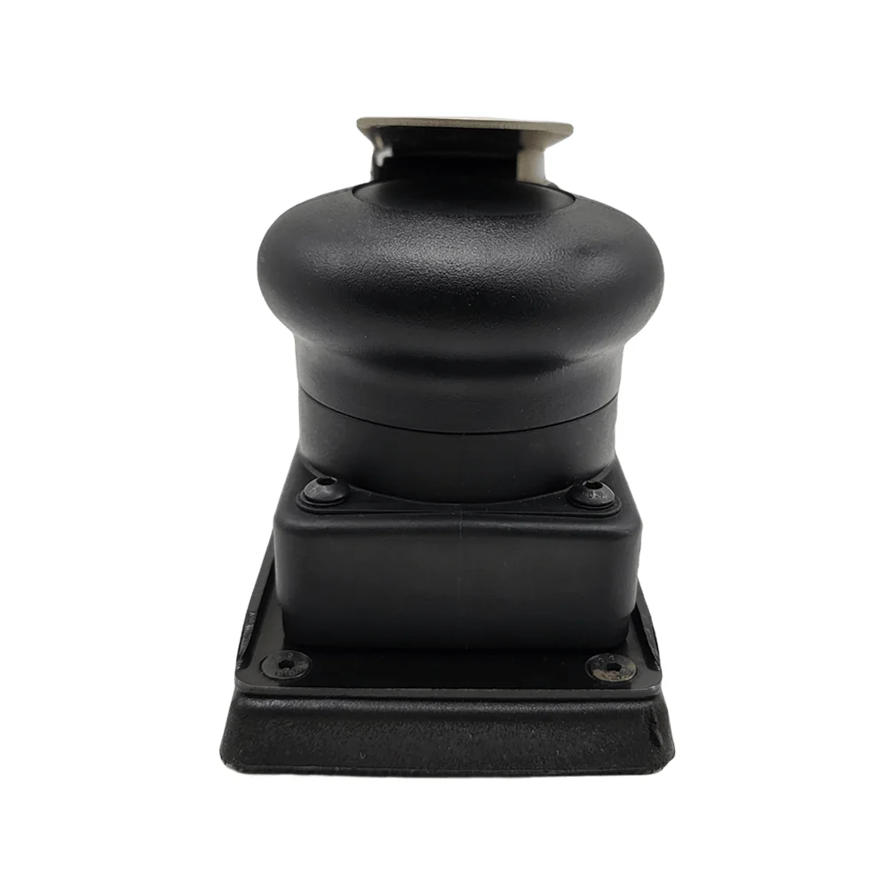 Pneumatic Dry Grinder Central Vacuum Ready Pneumatic Sanding Sandpaper Machine 70*100mm Square Air Orbital Sander