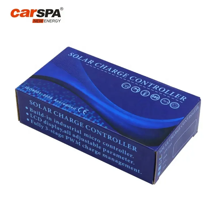 Горячая продажа контроллер 12V/24V Auto. Обнаружение 10-30A солнечного зарядного устройства 10A PWM