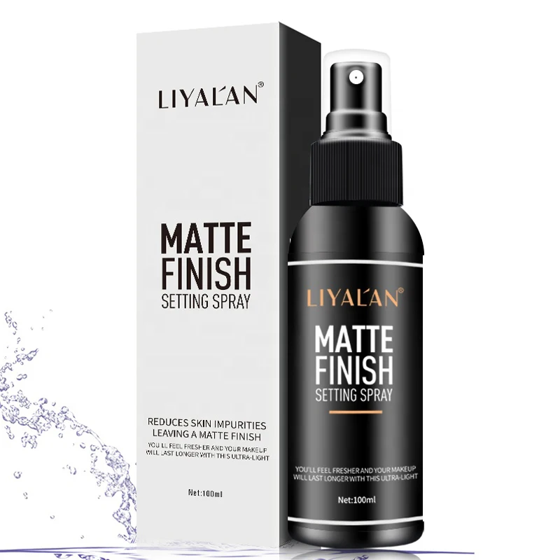 Face Hydrating Oil Control Vegan Rose Scent Matte Makeup Setting Mist Spray