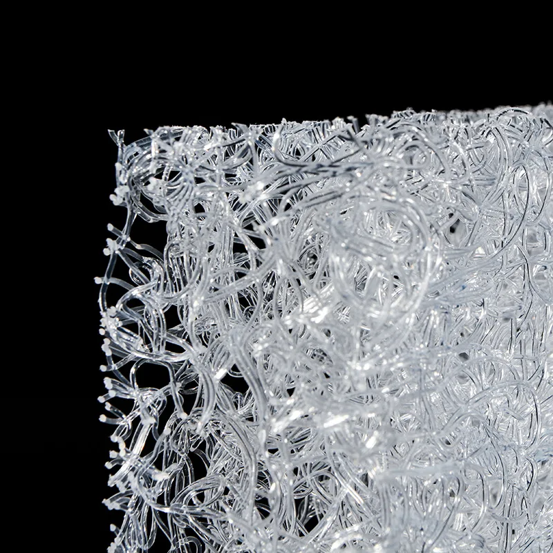 Imported 4D polymer POE air fiber made of cushion / mattresses Breathable high elasticity pillow insert Cushion filling material