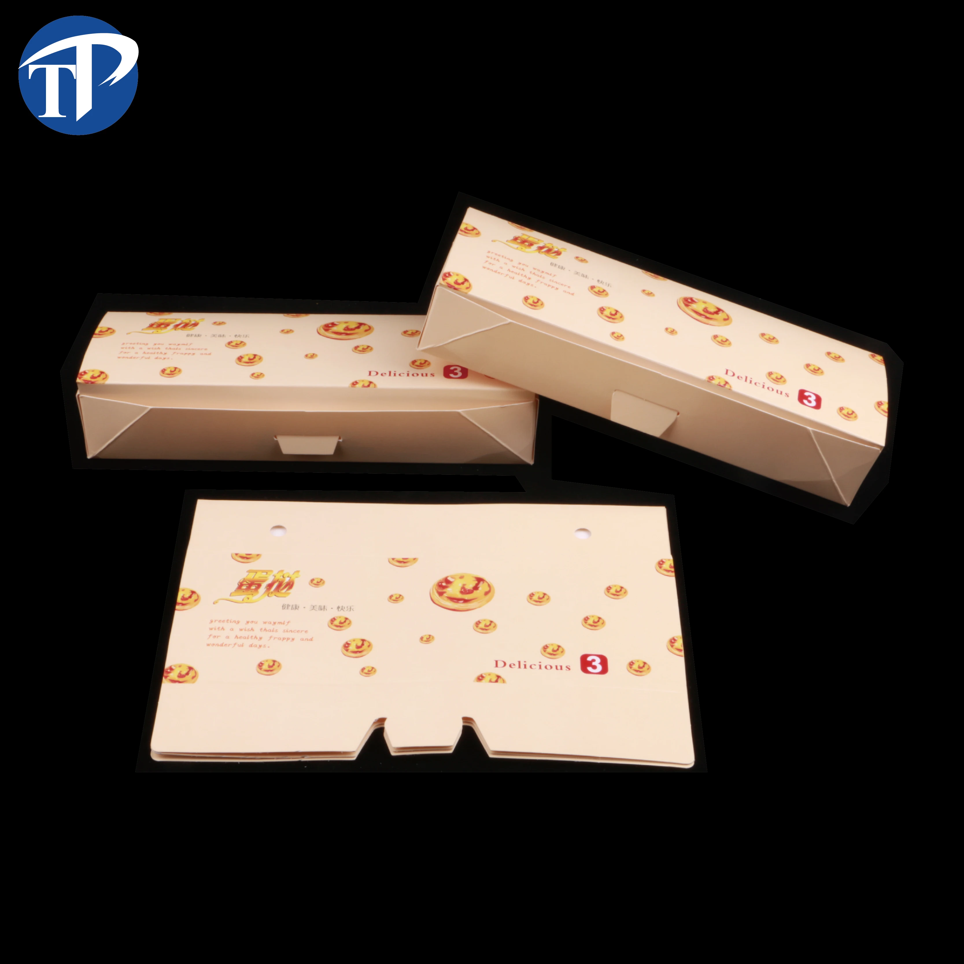 
customized logo printing small easter cupcake boxes for mini cupcake 