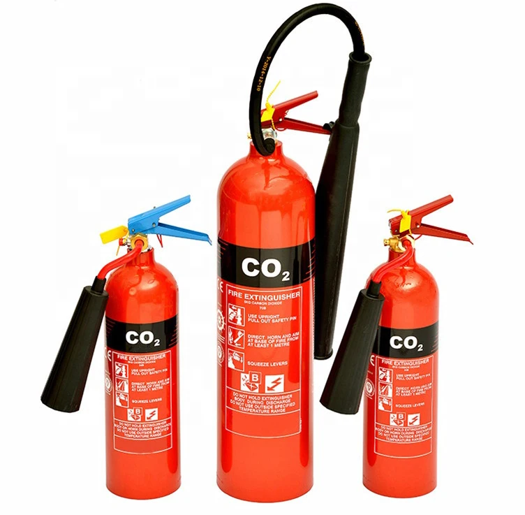 
Carbon Dioxide Fire Extinguisher High Quality Safety Durable Portable CO2 Fire Extinguisher 5kg 500pcs CN;JIN MT/5 DTE Red 