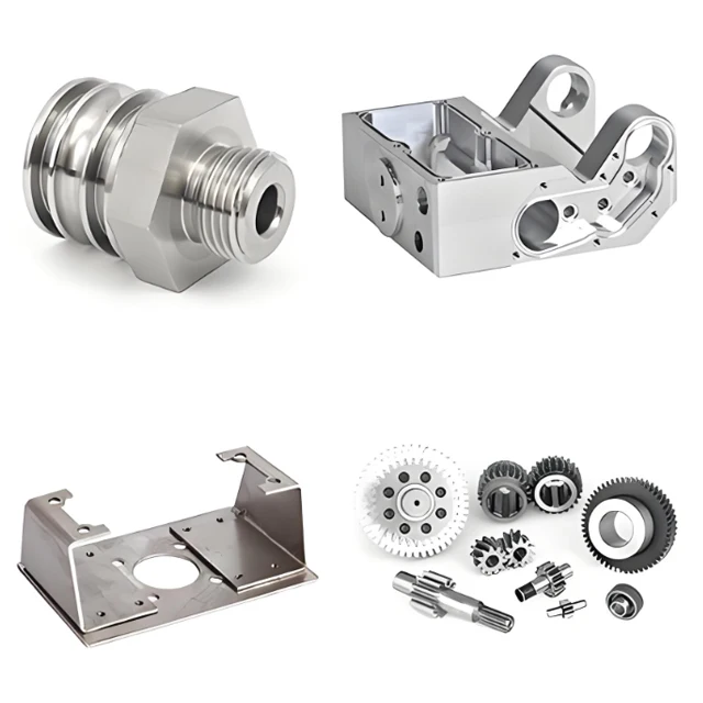 OEM ODM High Precision Metal CNC Turning Milling Parts Custom Aluminum Stainless Steel Brass Parts CNC Machining Services