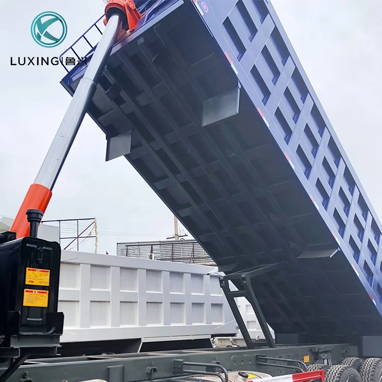 howo dump truck Curb weight 28000 kg safety used trucks dump truck tipper