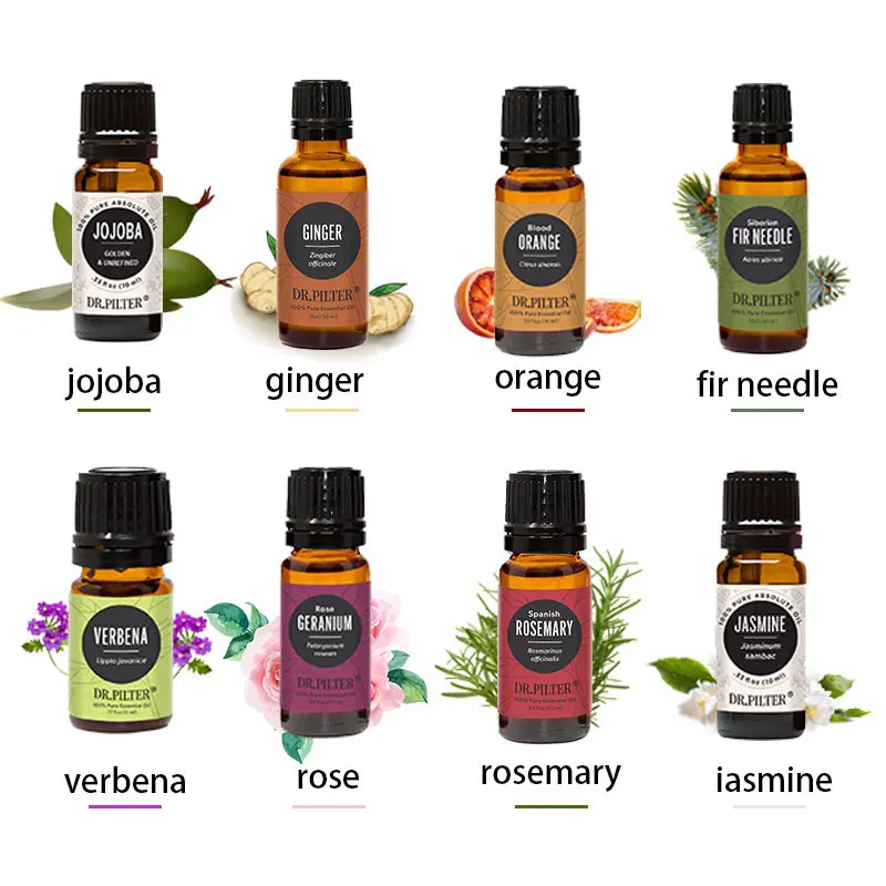 Private Label Organic  Eyelash Eyebrow Growth 10ml Castor Oil