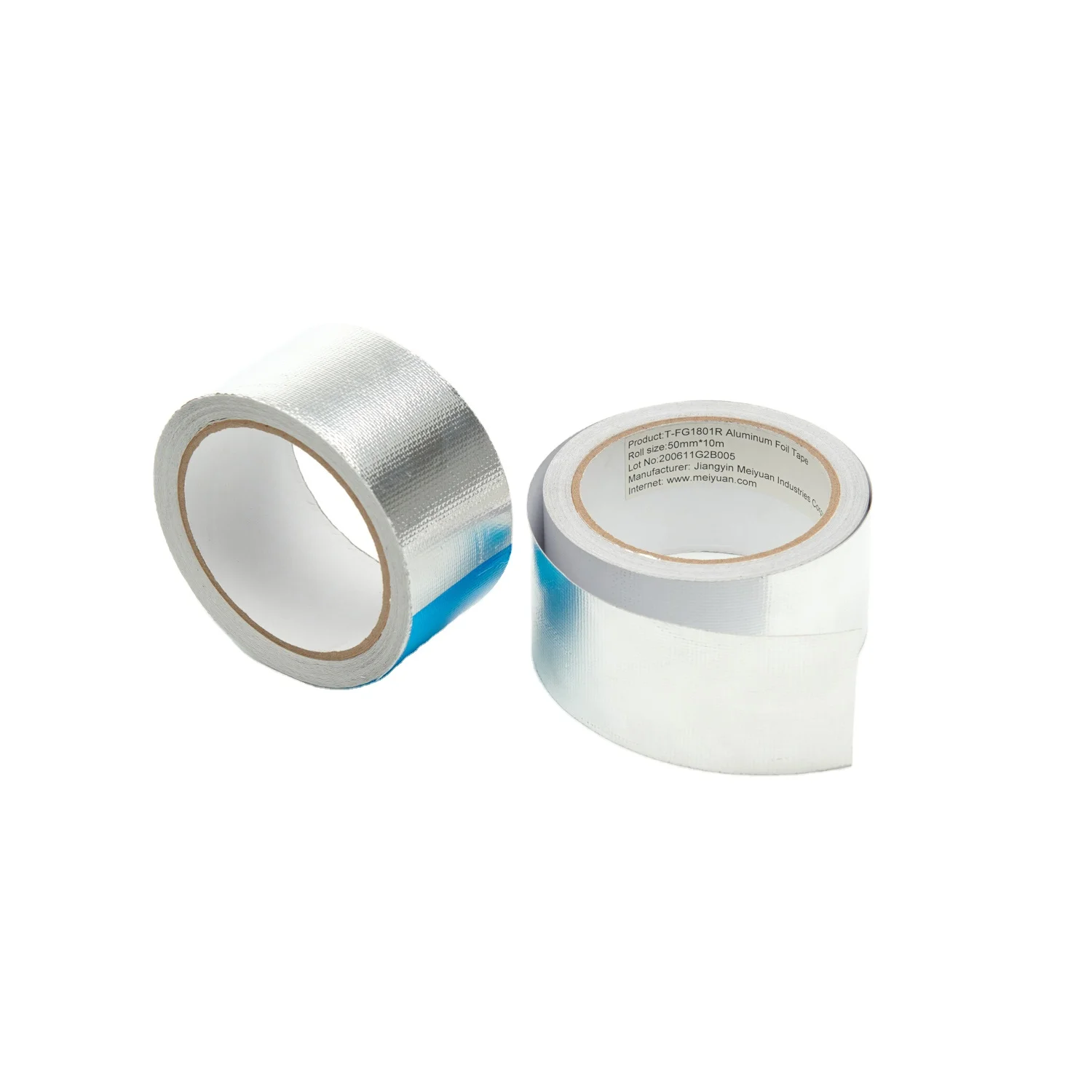 Copper Foil Tape Stained Glass Aluminum Foil Tape Recyclable Jumbo Roll Aluminum Silver Tape