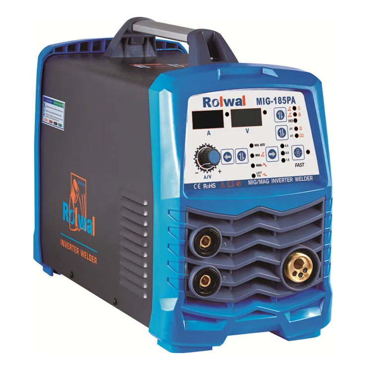 MIG-205PA MIG/MAG/MMA 2T/4T Lift TIG 5 в 1 Co2, газовый, экранированный/безгазовый IGBT инвертор, сварочный аппарат постоянного тока, сварочная машина