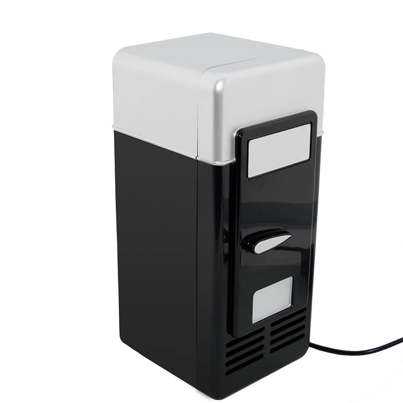 2024 New spot cold and warm dual-use small refrigerator Classic USB small  Portable desktop small refrigerator Mini refrigerator