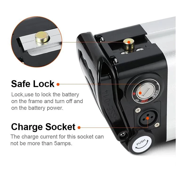 high quality 24v 36v 48V 10Ah 20Ah 18650 lithium ion electric bike lifepo4 battery pack