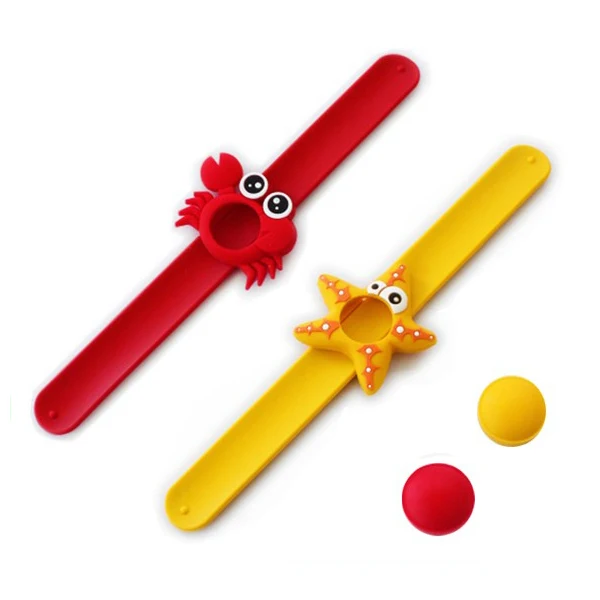 Custom Cute Cartoon Anti Mosquito Repellent Slap Bracelet MOSQUITOES Mosquito Repellent Hand Strap Silicone+essential Oil 32g