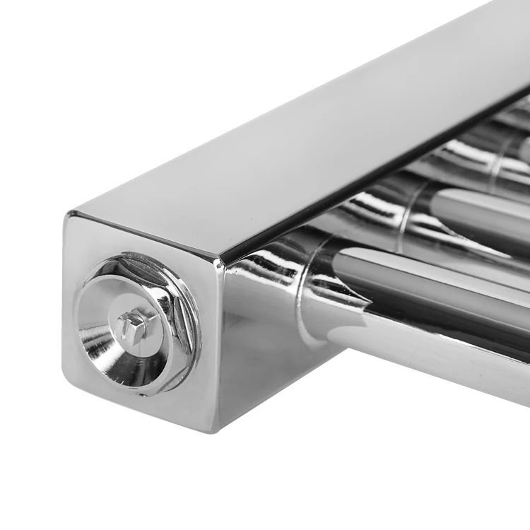 Doz good price Steel chrome electric towel rail wall mounted towel warmer electric towel heater