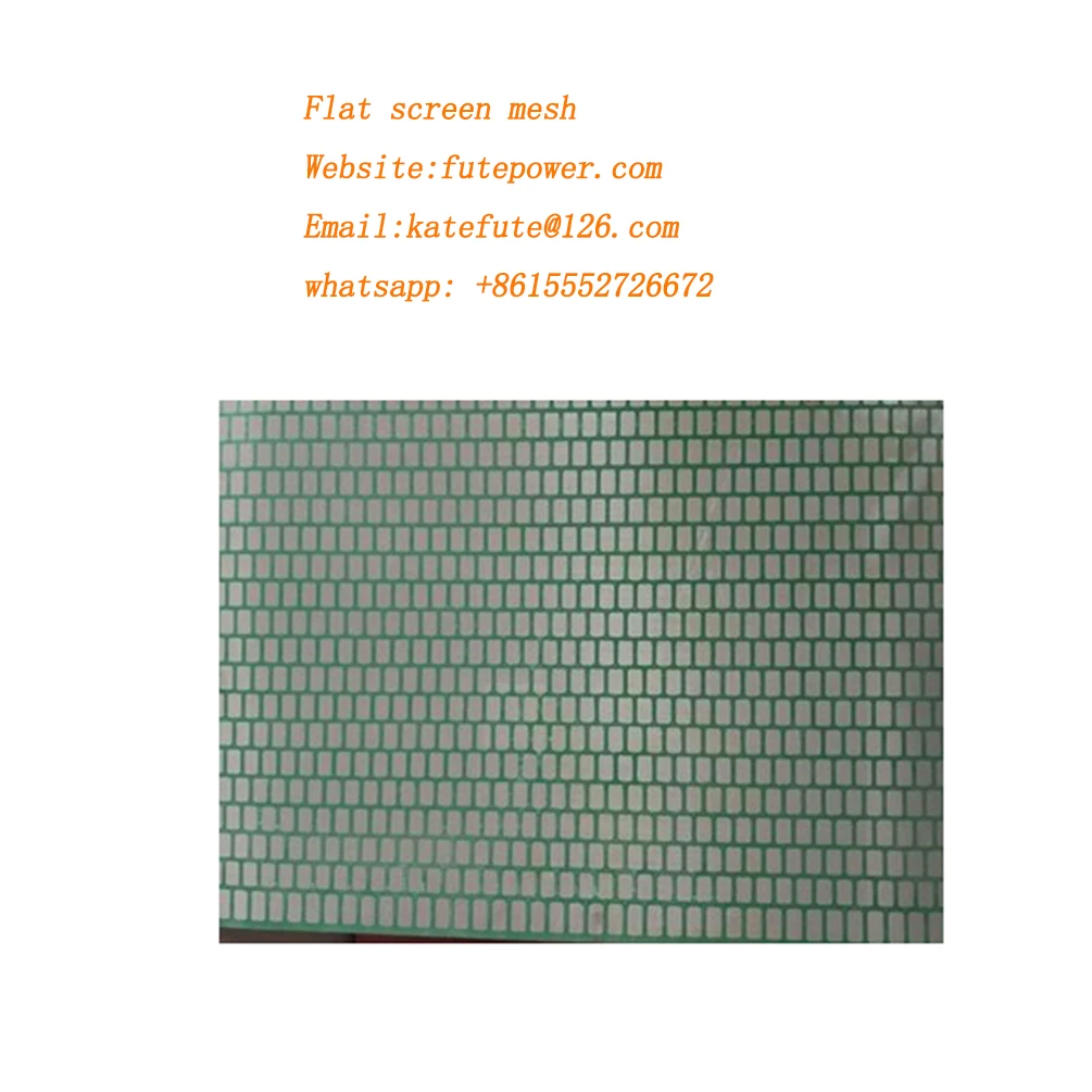 DRILLING Mud Shaker Parts  screen Swaco Mongoose Vibrating Shale Shaker Flat screen mesh