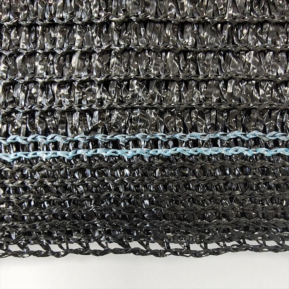 Chinese factory sells outdoor UV protective sunshade net with rubber ring waterproof sunshade net