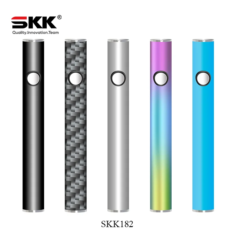 
SKK 182 Hot selling Vape pen battery newest rechargeable 510 thread vape battery 