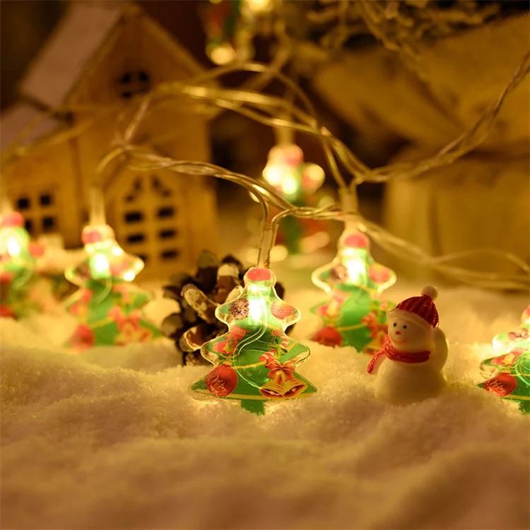 2024 Christmas Candles Snowmen Tin Cans Candle Christmas Decorations Candle for Home  Navidad New Year Gifts