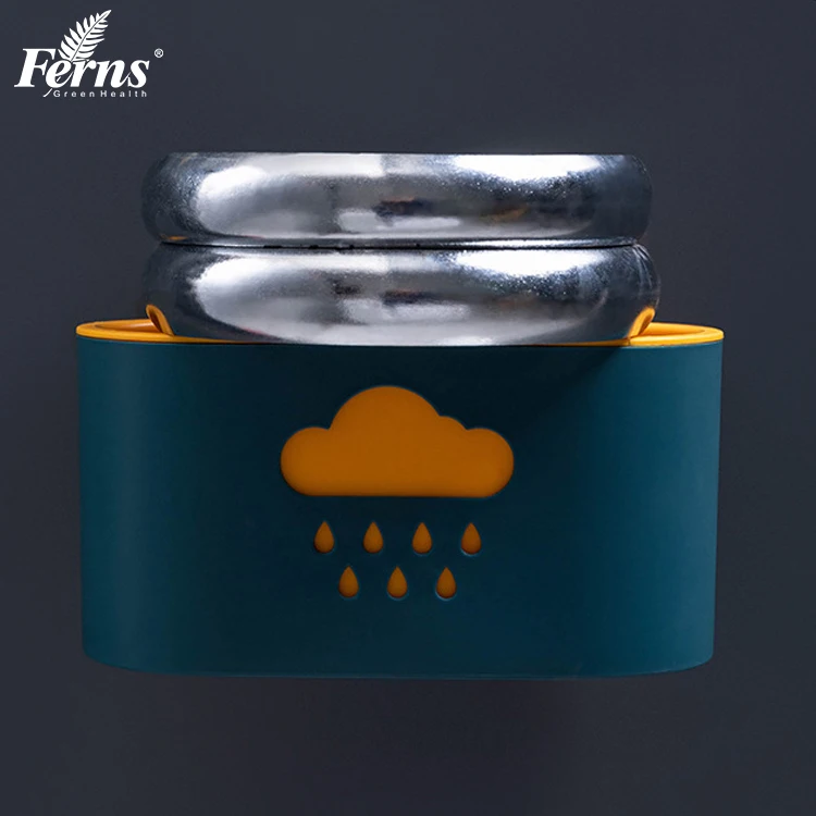 New arrival Multifunctional Hair Dryer Holder Shelf No Drilling Bathroom Storage Organizers Creative Blower Rack