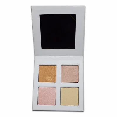 Wholesale loose pigments cosmetics makeup private label highlighter palette
