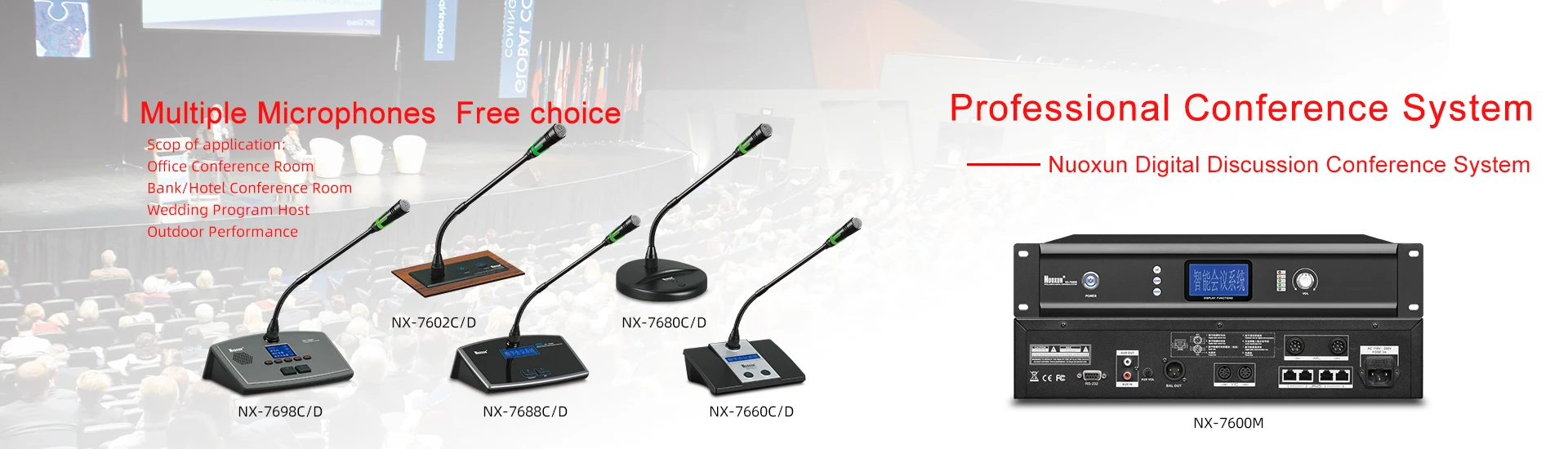 Conferencing Microphone Desktop type with speaker earphone input