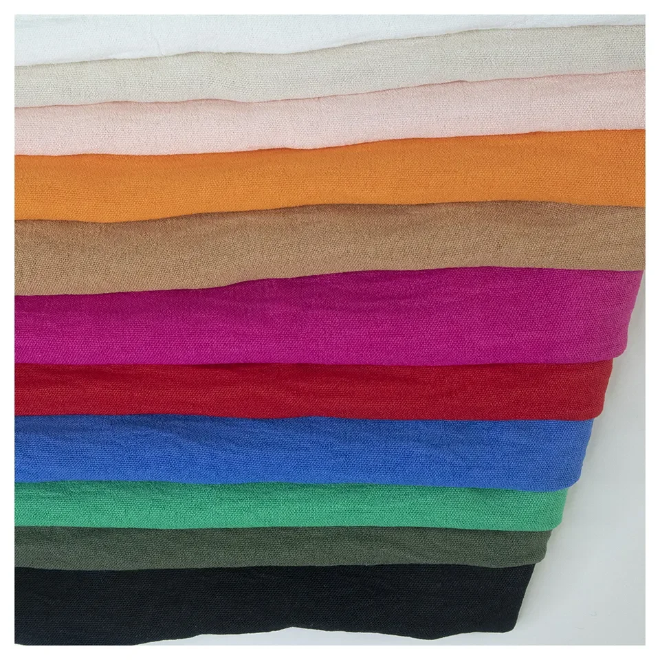 Hot Sell Factory Wrinkle Crinkle Stripe 100% Polyester Air Flow Woven Crepe 180D Cey Pd Fabric For Muslim Clothing