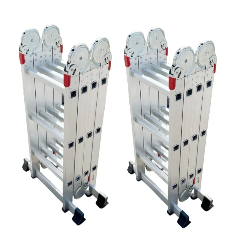 EN131 Multi Functional ladder aluminium folding ladder Expediency Use Lightweight 150kgs capacity