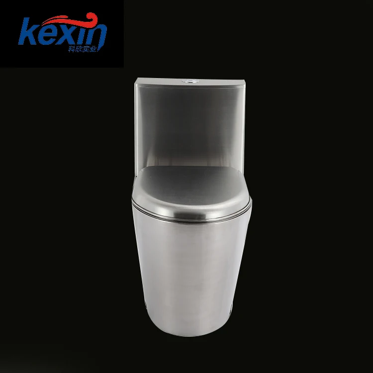 Hot Sale Wholesale Custom High Quality One Piece WC Toilet, Stainless Steel Toilet