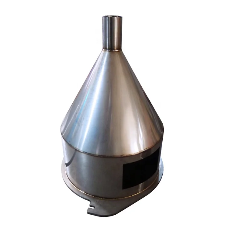 Custom commercial large stainless steel industrial funnel multipurpose metal funnel