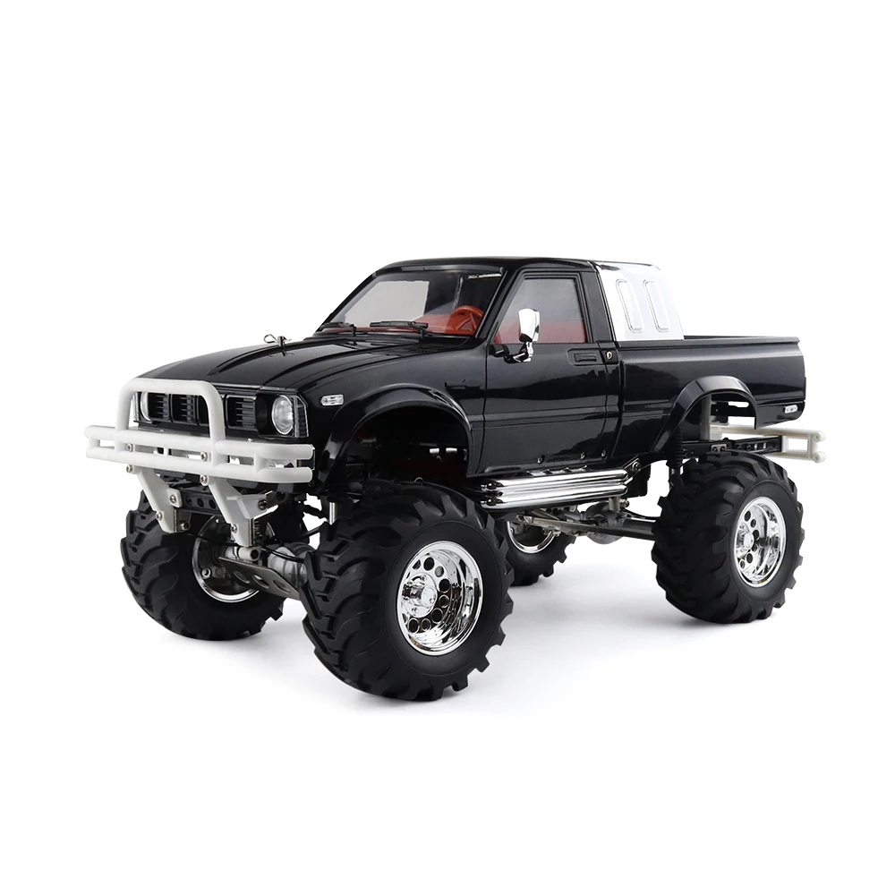 HG-P407A KIT-Black-1 1:10 2.4G 4wd Rock Climbing Car Diecast Model Car Remote Control Car RC Crawler Truck