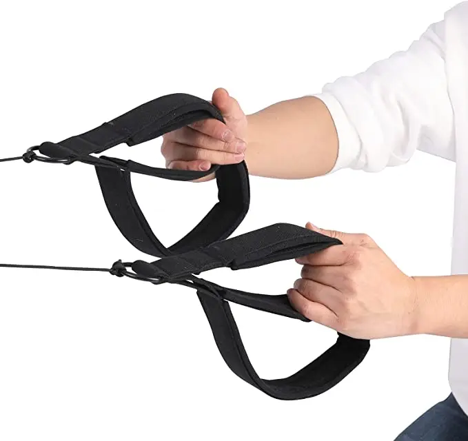 Pilates Reformer Double Loop Handle Straps- Pair Exercise Equipment Accessories Compatible with Any Reformer