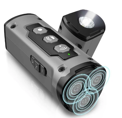 Ultrasonic Dog Repeller Anti Barking Stop Bark Training Device Rechargeable Dog Training Device With LED Flashlight 2024 New