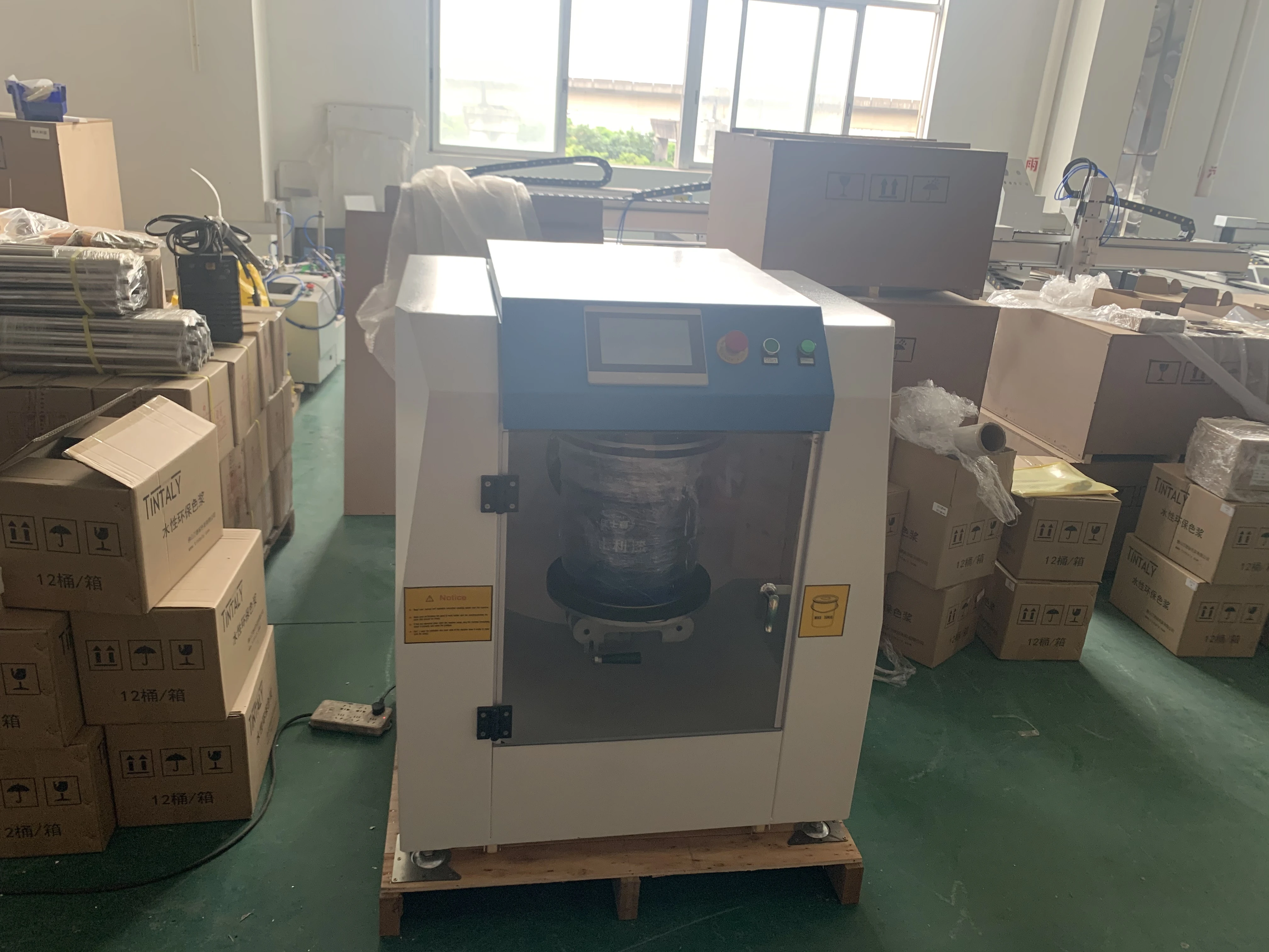 Автоматическая Гироскопическая смесительная машина