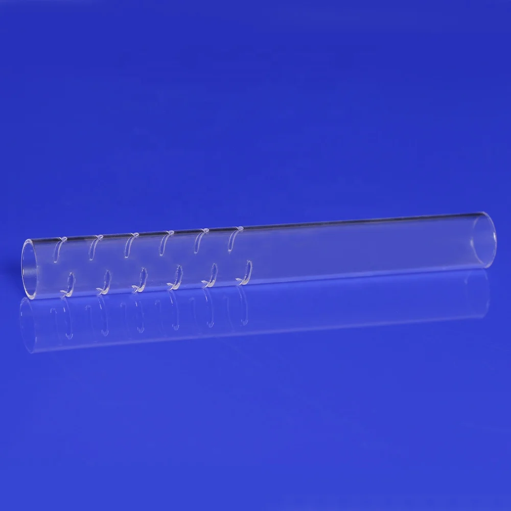 Factory price Customized high temperature resistance quartz glass tube