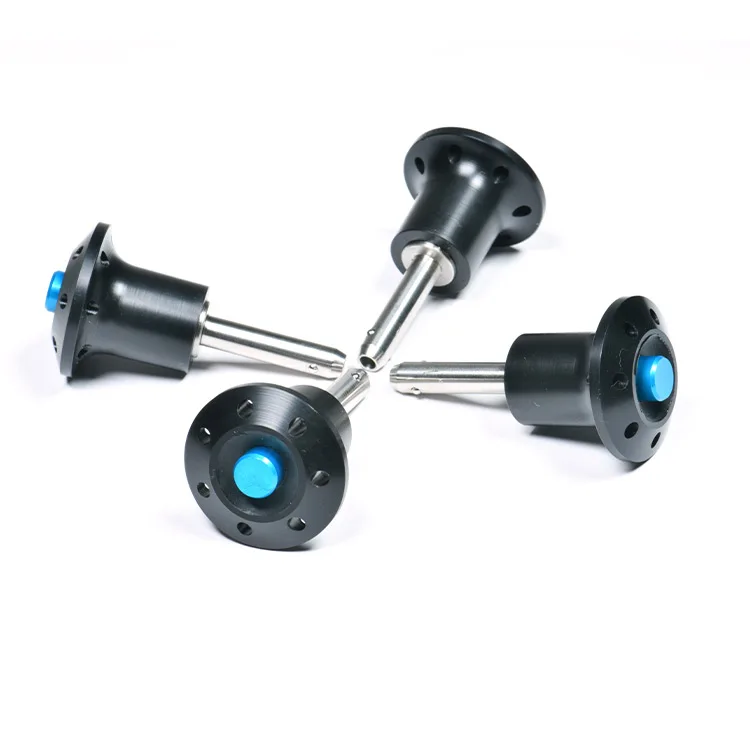 Hot Sale Stainless Steel 304 316 Flat Round Head Quick Release Locking Button Handle Ball Pin