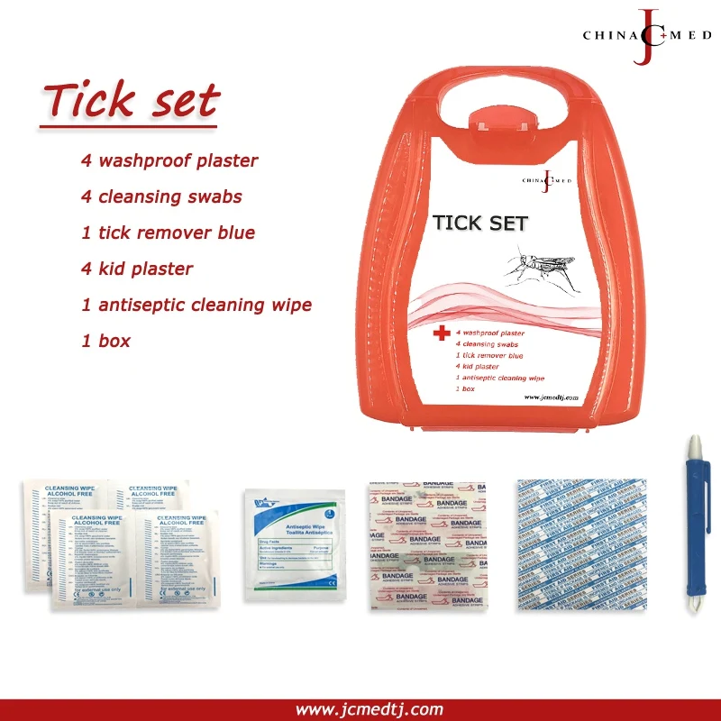 JCMED medical emergency plastic first aid kit mini eva