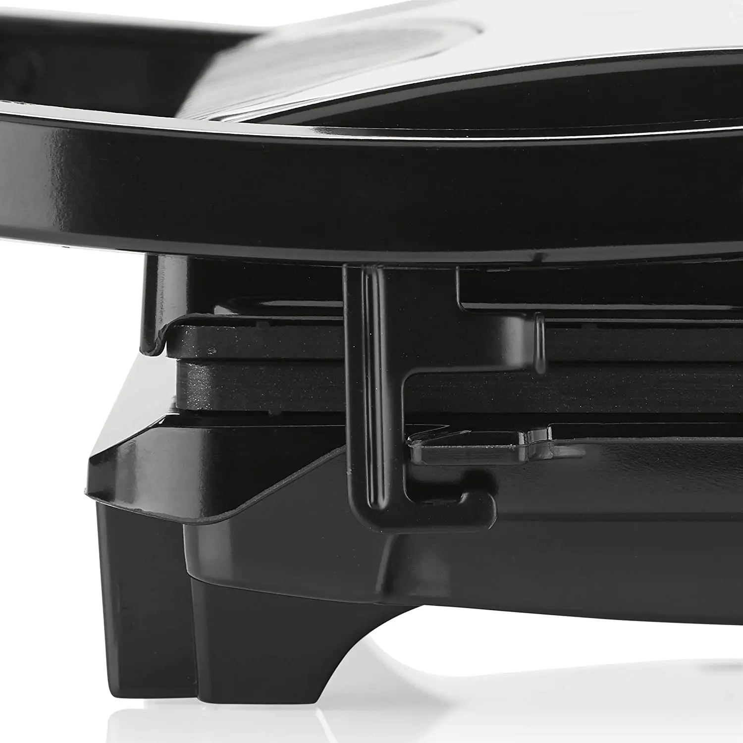 Industrial Commercial Stainless Steel Vertical Storage Removable Oil Tray Electric Contact Panini Sandwich Press Grill