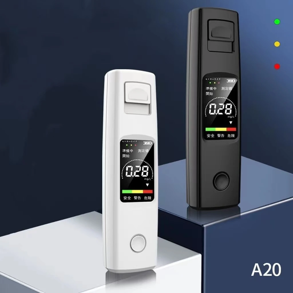 Breathalyzer Alcolhol Tester Portable Professional-Grade Accuracy Hand-held Intelligent Voice Color Screen
