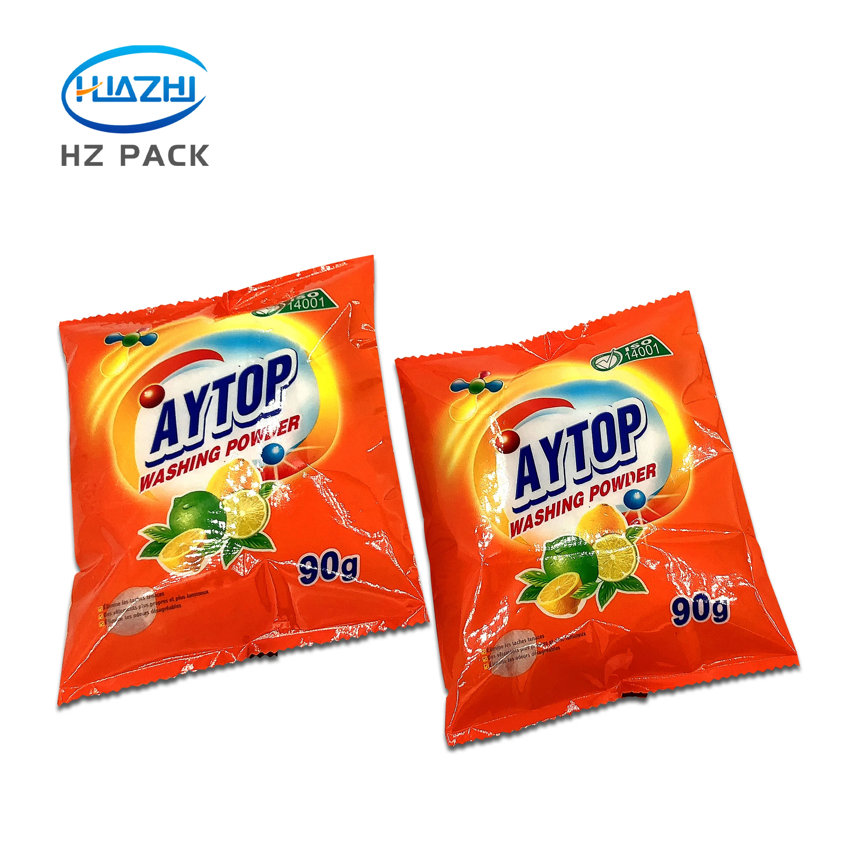 Custom Printing Cheap Plastic Packaging Roll Film Laundry Detergent Sachet Washing Powder Packing Film Roll