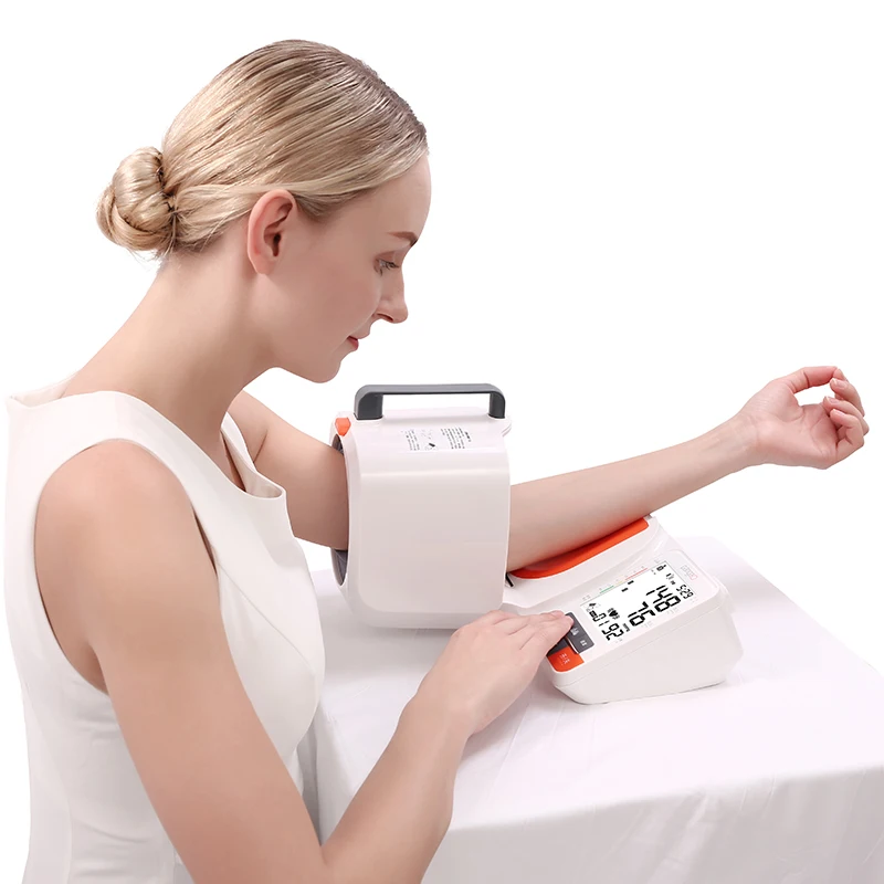 Recommended sphygmomanometer blood pressure machine benchtop tunnel type blood pressure monitor for home use