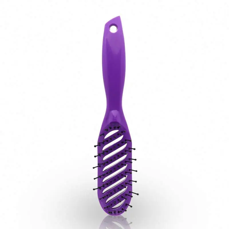 White Skeleton Set Profession Print And Comb For Kinki Masegge Street Barber Cutting Cheap Shipping Cur Style Hair Brush