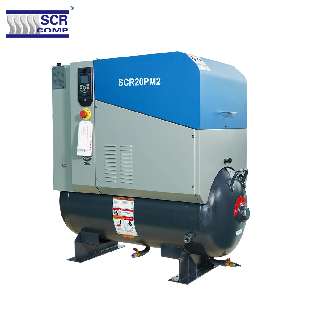 Воздушный компрессор VSD с винтовым приводом, 8 бар, 110 кВт, 150 л.с.