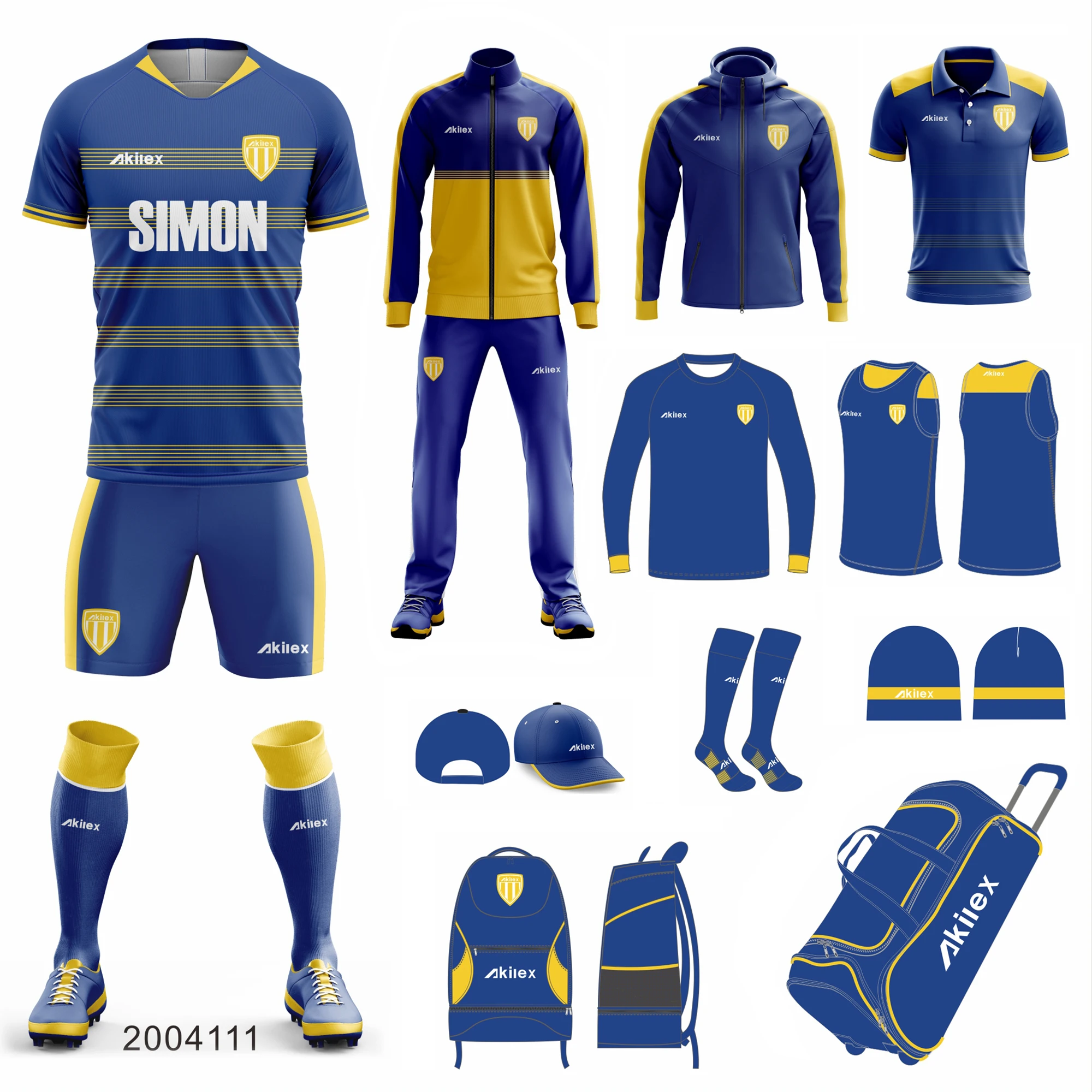 Customize Design Soccer Kit Sublimation Jerseys Soccer Wear Football Uniform Soccer Jersey Sports Wear