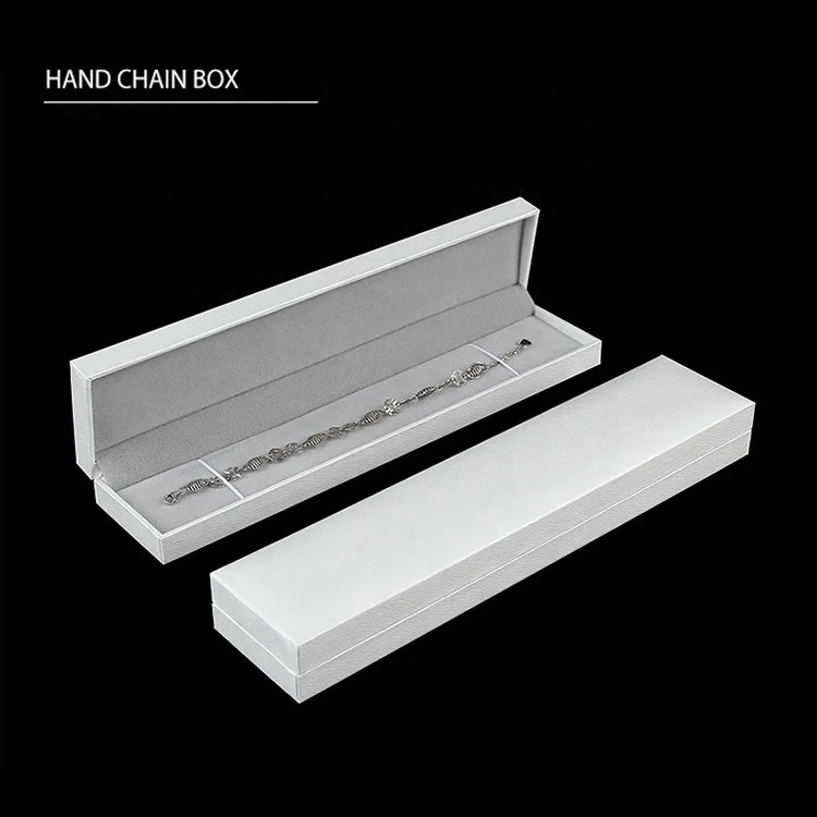 high quality new design filling paper boxes luxury small jewelry gift box necklace ring pendant earring bangle white boxes