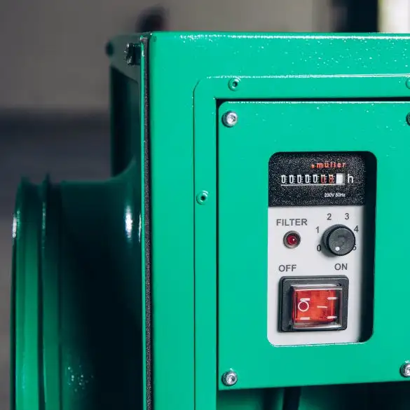 Lifa Hc2500 Filtering Airborne Pollutants Building Construction Dust Pulverized Asbestos Renovation Air Hepa Clean Equipment