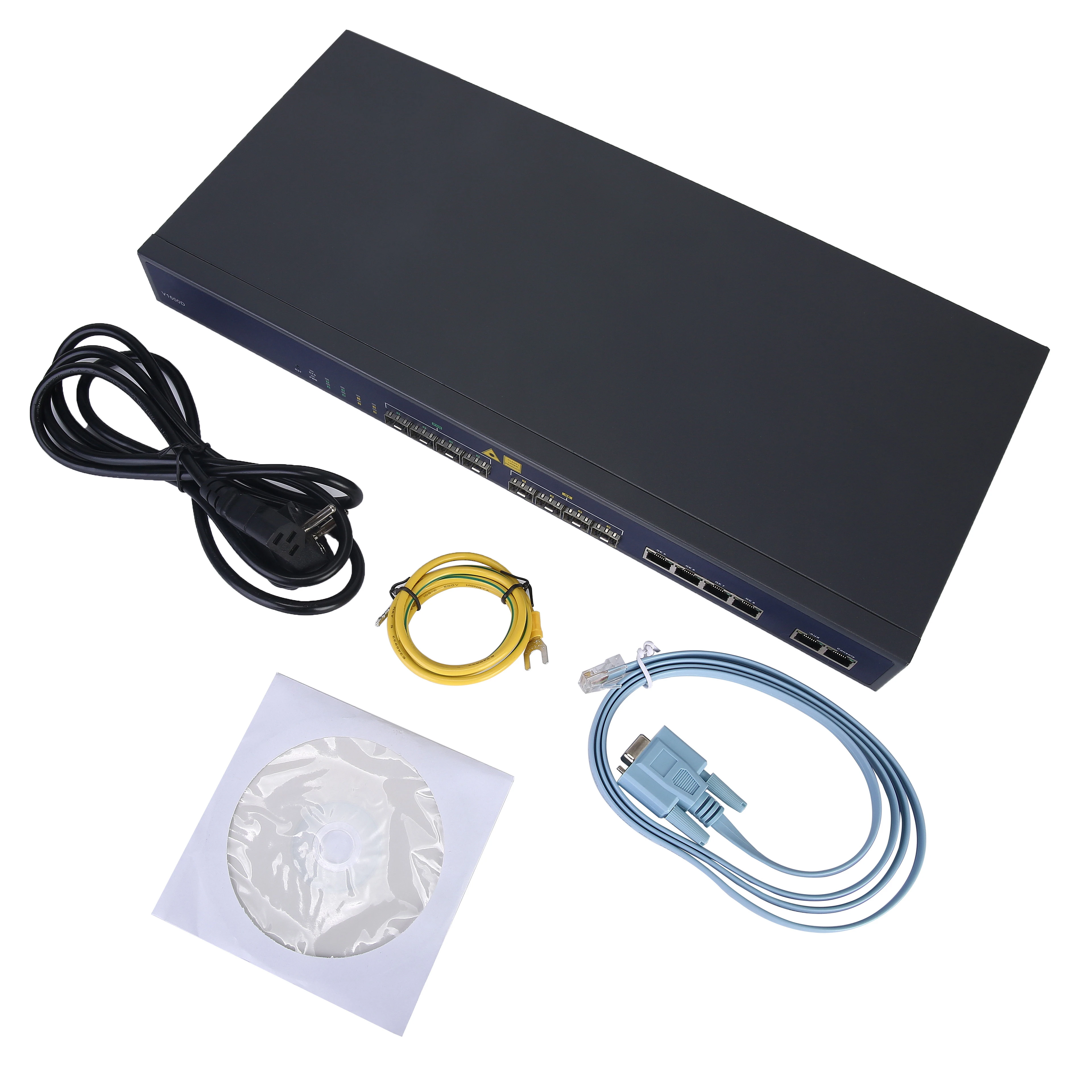 New Product dual power FTTH Optical Line Terminal Equipment SC/UPC 4 Rj45 Port 4 Sfp Slots 8 Ports Epon Olt