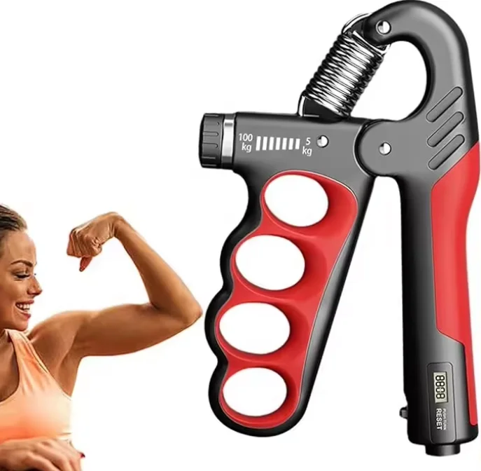 Wholesale Adjustable Hand Gripper Gym Wrist Hand Strengthener Adjustable Hand Finger Forearm Trainer Muscle Recover