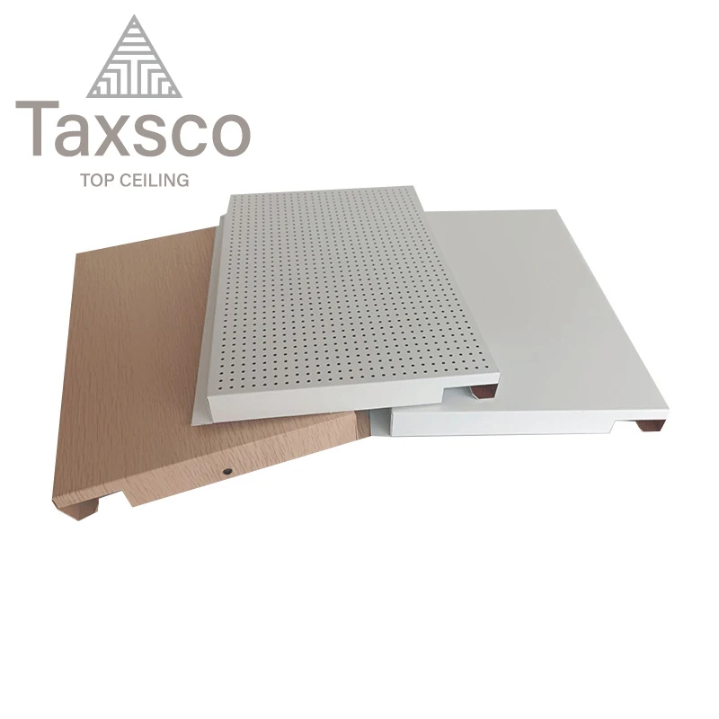 Interior Decorative G-Strip Perforated Aluminum Hook-On Linear Ceiling Panel