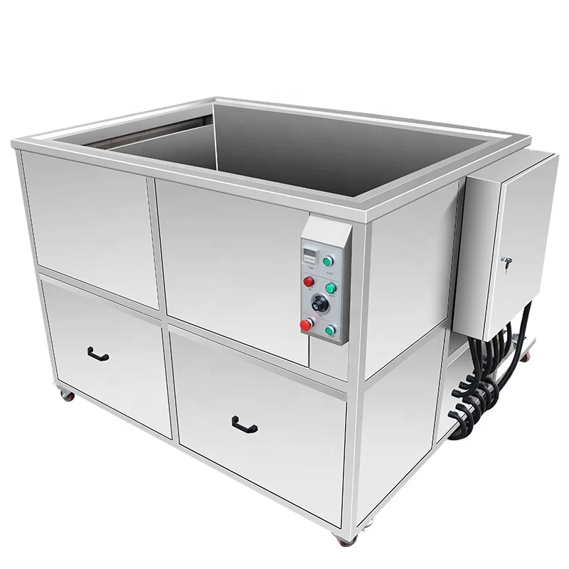 Large diesel engine ultrasonic cleaner for auto parts engine block cleaning carbon heavy oil and rust CR-1216ST 1500L