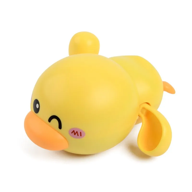 2022 Hot Sale New Floating Rubber Duck Baby Bath Toys Kids Cartoon Healthy and Harmless Bath Toys