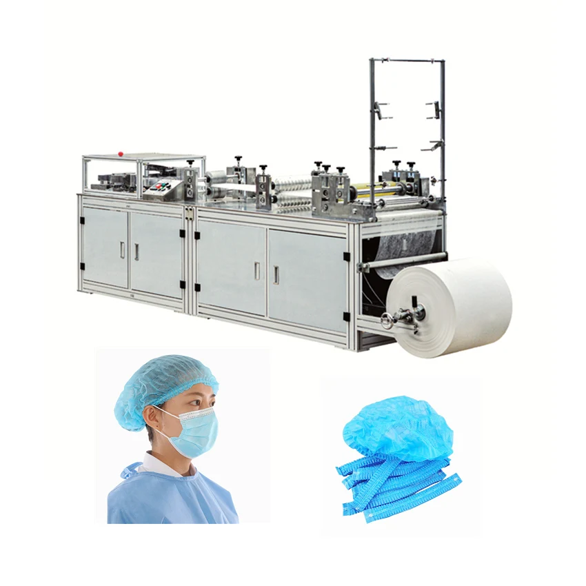 Hot sell fully automatic disposable non woven cap making machine PP cap production equipment